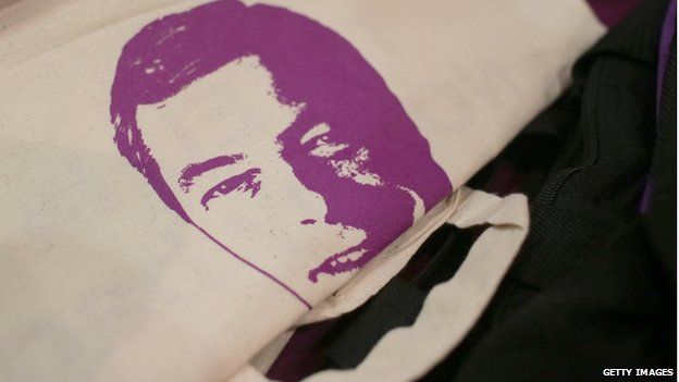 Nigel Farage bag on sale at UKIP spring conference