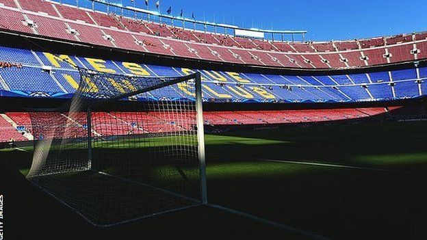 The Nou Camp Barcelona