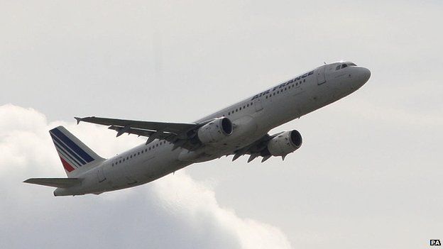 An Air France jet - file pic