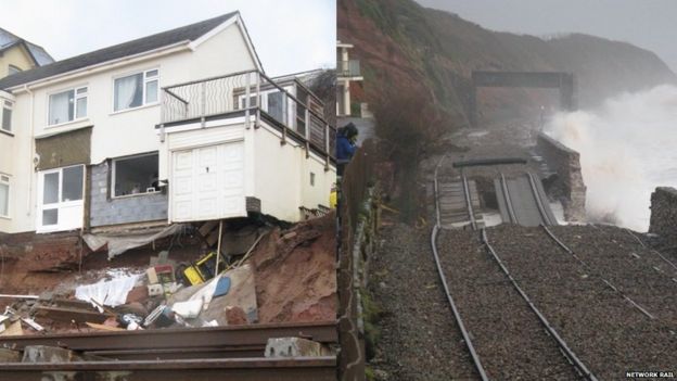 Pictures: How the Dawlish train line was fixed - BBC Newsround