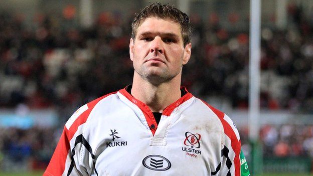 Johann Muller after Ulster's heartbreaking defeat by Saracens
