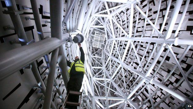 Inside Kelpies