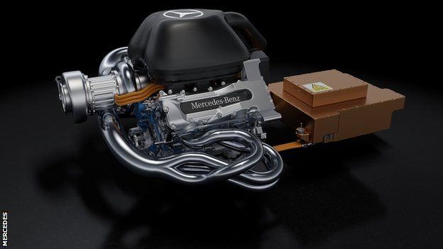 Mercedes 2014 V6 engine