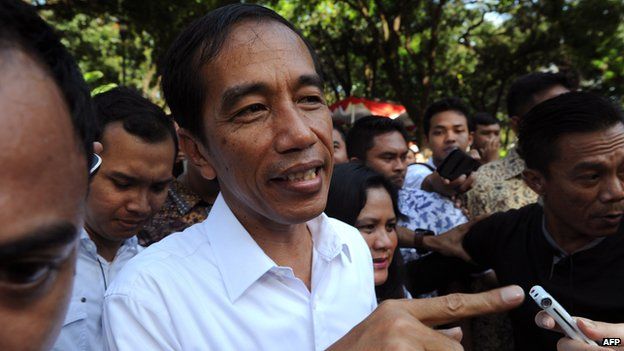 Indonesian opposition party leads parliamentary poll - BBC News