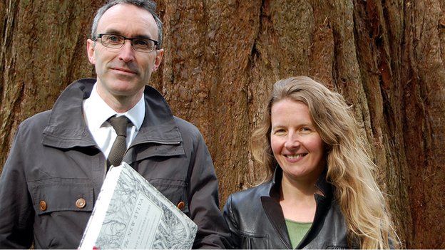 The New Sylva authors Gabriel Hemery and Sarah Simblet (Image: BBC)