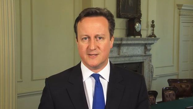 David Cameron delivers his Easter message