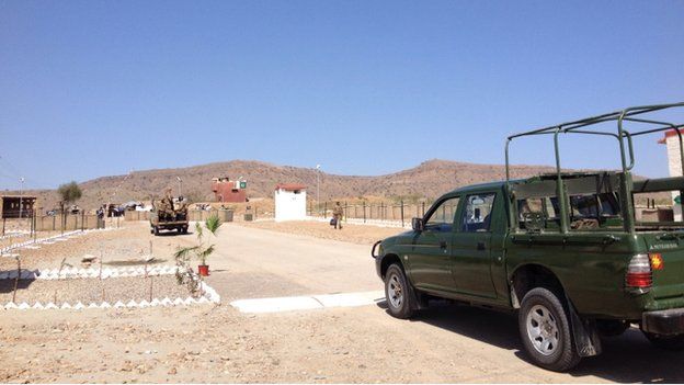 Military checkpoint in South Waziristan