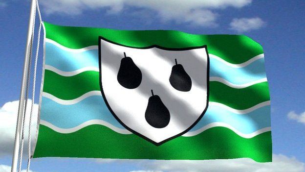 Worcestershire flag