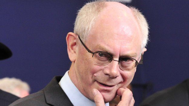 European Council President, Herman Van Rompuy - file pic