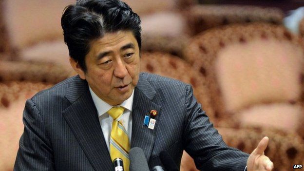 Japanese Prime Minister Shinzo Abe. Photo: 15 May 2013