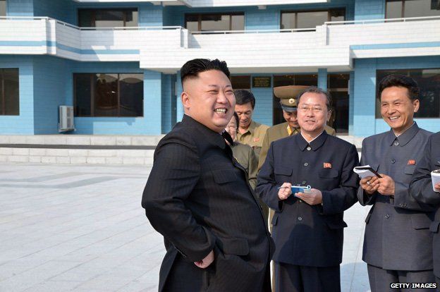 Kim Jong-un visits a children's camp