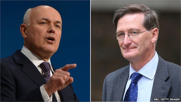 Iain Duncan Smith and Dominic Grieve