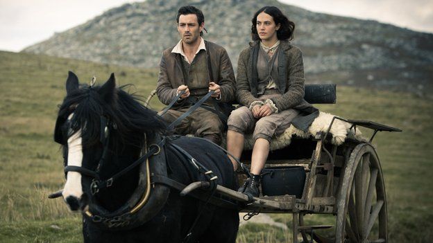 Matthew McNulty and Jessica Brown Findlay in Jamaica Inn