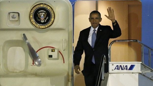 Obama S Presence Reassures Asia Allies Bbc News