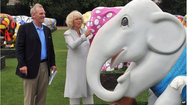 Mark Shand and the Duchess of Cornwall