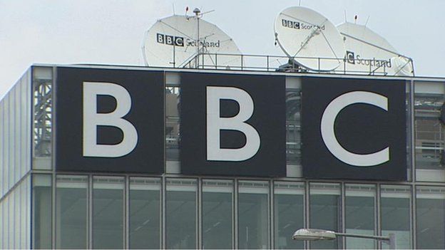 BBC sign