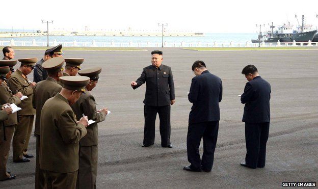 Kim Jong-un visits fishery