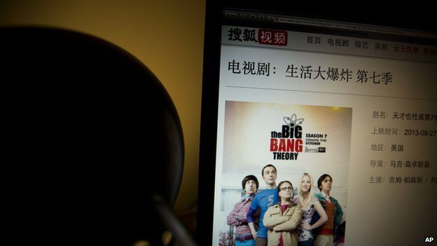 US TV shows are popular in China