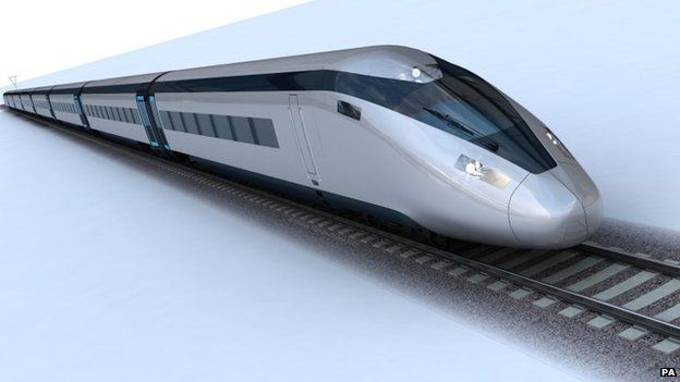Potential HS2 train design