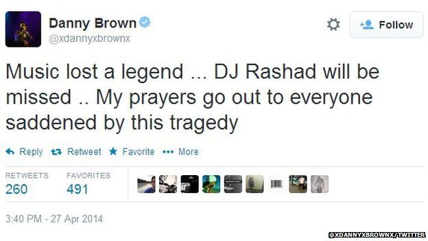 DJ Rashad: Tributes pour in from around the music world - BBC News