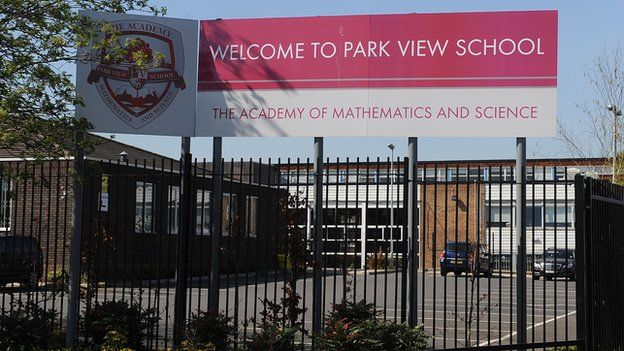 Park View School in Birmingham which is being investigated as part of allegations of a hardline Islamist takeover plot at a number of Birmingham schools