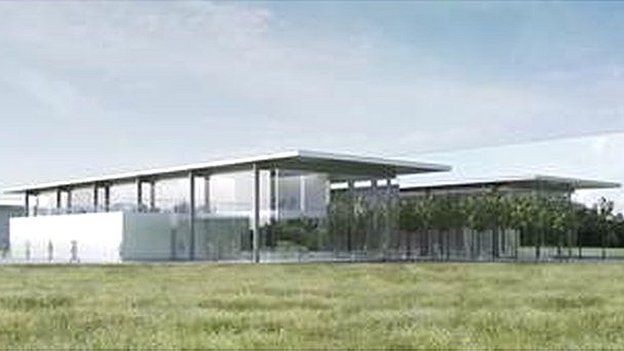 Proposed research and development centre in Malmesbury, Wiltshire