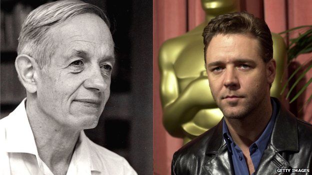 John Forbes Nash Jr and Russell Crowe