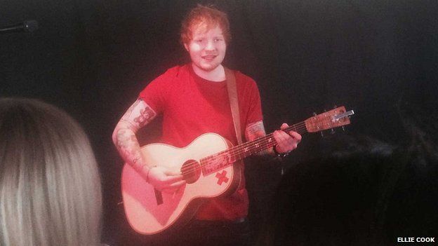 Ed Sheeran, Steamboat Tavern, Ipswich