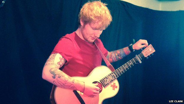 Ed Sheeran, Steamboat Tavern, Ipswich