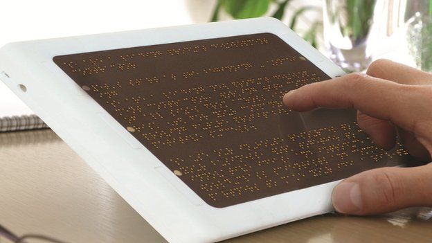 Anagraphs concept braille e-reader
