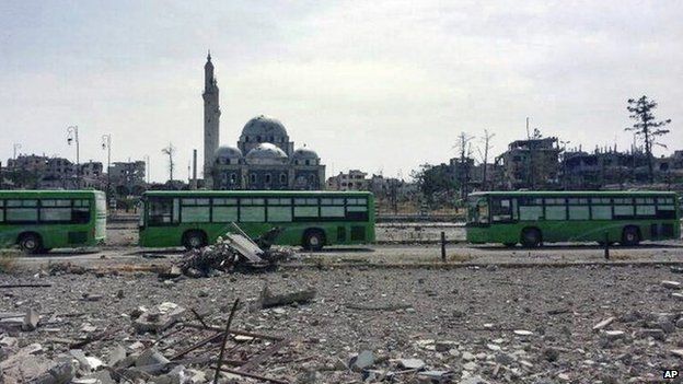 Syria Conflict Government Troops Move Into Homs Old City Bbc News