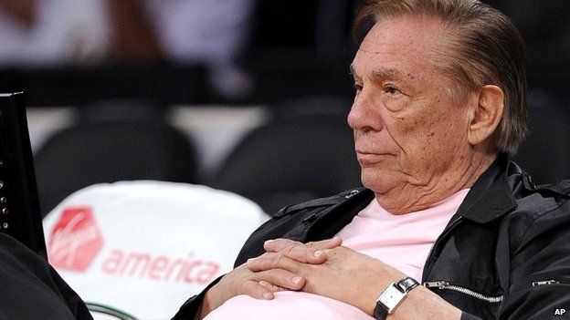LA Clippers owner Donald Sterling watches his team play in Los Angeles - 17 October 2010