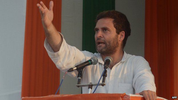 Congress vice-president Rahul Gandhi led his party's campaign in the general election