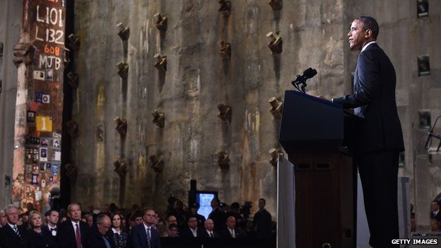 9/11 museum: Obama attends New York ceremony - BBC News