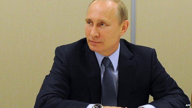 Russian President Vladimir Putin will arrive in China on Tuesday