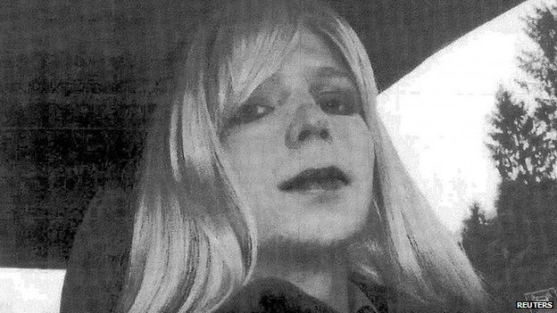 US Army Private First Class Bradley Manning is pictured dressed as a woman in this 2010 photograph obtained from the Army