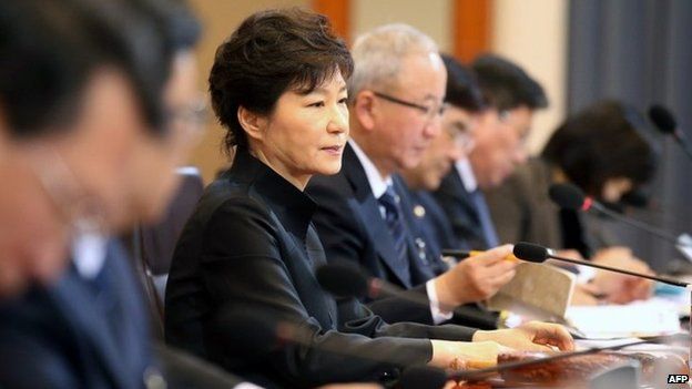 File photo: South Korean President Park Geun-hye