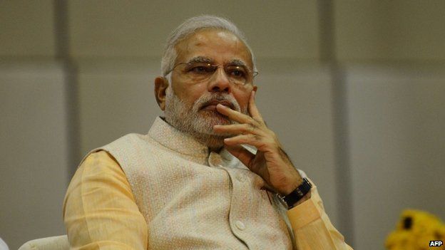 Mr Modi has promised to fix India's faltering economy