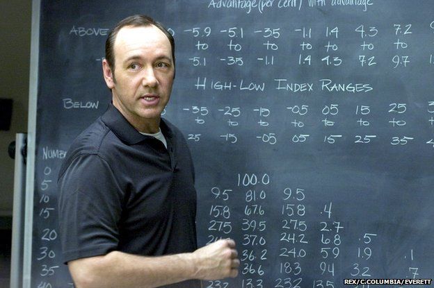 Kevin Spacey in the film 21