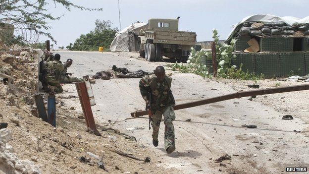 Somalia parliament attacked by al-Shabab in Mogadishu - BBC News