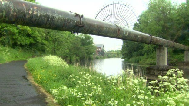 The attack happened on the Lagan Towpath in Lisburn