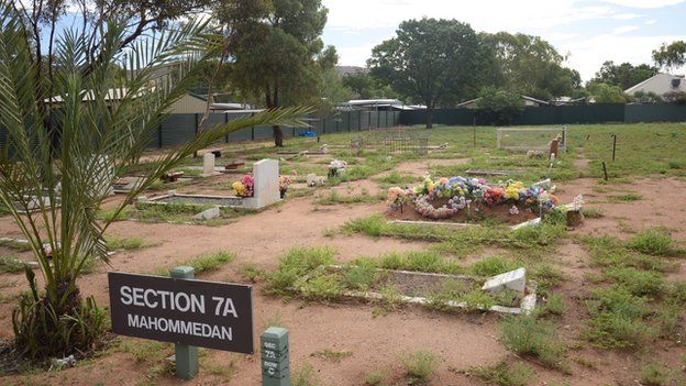 The Muslim graveyard in Alice Springs
