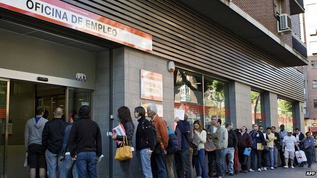 Spanish unemployment office