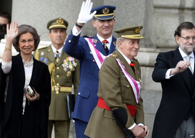 In pictures: Spanish King Juan Carlos - BBC News