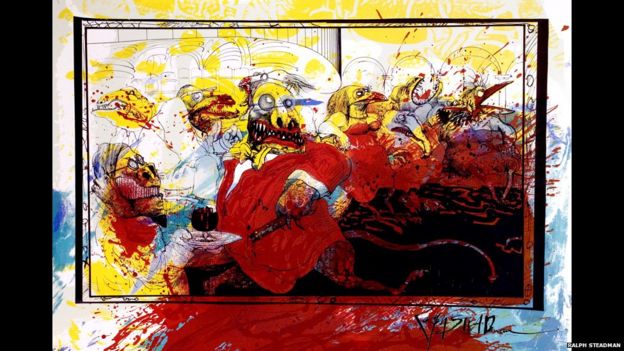 In Pictures: Ralph Steadman retrospective - BBC News