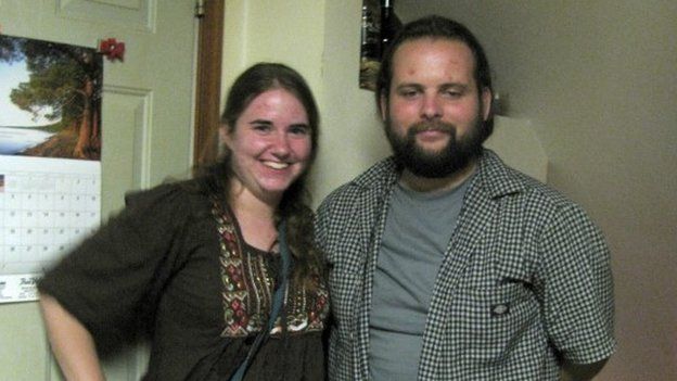 This undated handout photo provided by the Coleman family shows Caitlan Coleman and Joshua Boyle.