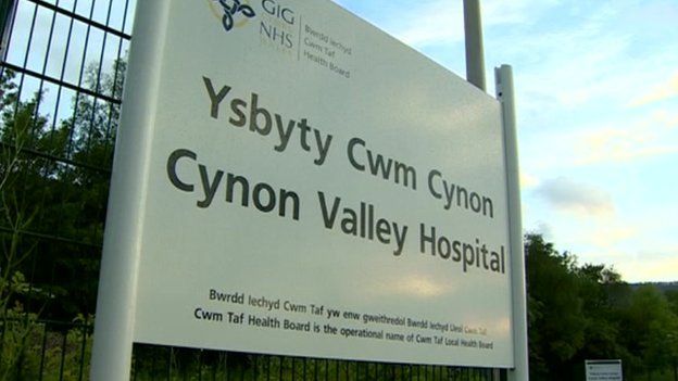 Two arrests over death of Ysbyty Cwm Cynon patient - BBC News