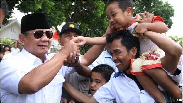 Indonesia Presidential Hopeful Subianto In Rights Row - BBC News