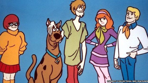Velma, Scooby Doo, Shaggy, Daphne and Fred in Scooby Doo, 1969