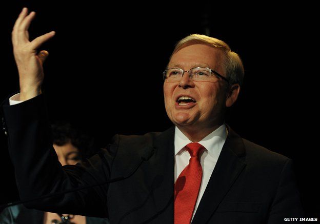 Kevin Rudd in 2013